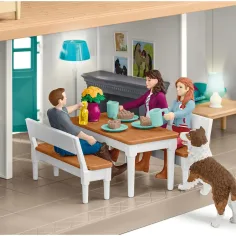 imagen de Schleich: Horse Club - Conjunto de juego de establo junto al lago (42706) 4