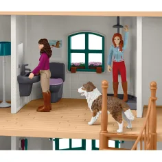 imagen de Schleich: Horse Club - Conjunto de juego de establo junto al lago (42706) 5