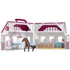 imagen de Schleich: Horse Club Divertido Hospital de Caballos juego de juguetes (42787) 2