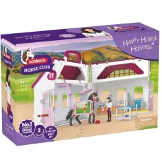 imagen de Schleich: Horse Club Divertido Hospital de Caballos juego de juguetes (42787) 1
