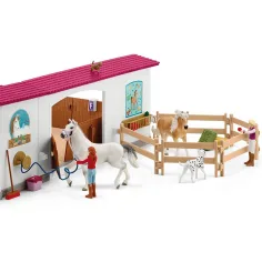 imagen de Schleich: Horse Club - Set de arena de caballos (42639) 5