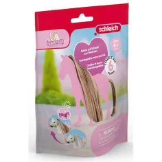 Schleich Horse Club: Sofia's Beauties - Conjunto de accesorios de crin y cola castaña (42653)