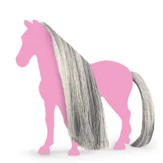 imagen de Schleich Horse Club: Sofia's Beauties - Conjunto de accesorios de crin y cola gris (42652) 2