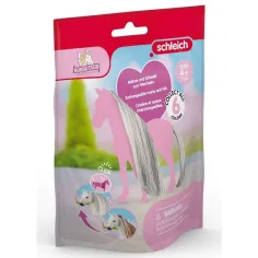 Schleich Horse Club: Sofia's Beauties - Conjunto de accesorios de crin y cola gris (42652)