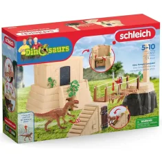 Schleich: Set de aventura del templo de dinosaurios (41657)