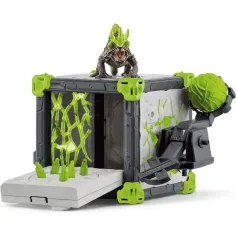 imagen de Schleich: Set de camaleón de piedra de Battlecave (42677) 3