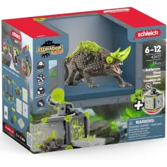 Schleich: Set de camaleón de piedra de Battlecave (42677)