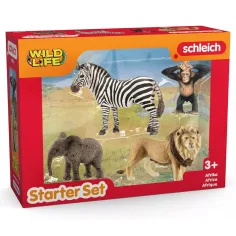 Schleich: Vida Silvestre - Animales de África set de figuras inicial 4 piezas (42721)