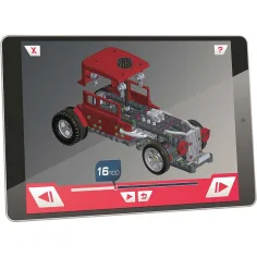imagen de Science & Play: Flame Hot Road coche set de juego - Clementoni 4