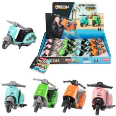 Scooter retro de rueda de inercia en varias versiones 1 unidad