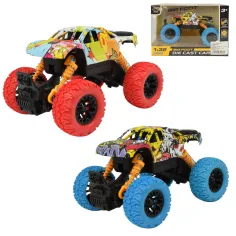 Serie Big Foot: Vehículo todoterreno en dos versiones de 13 cm