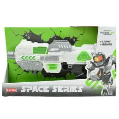 imagen de Serie Espacial: Arma espacial con soporte, luz y sonido 40cm 4