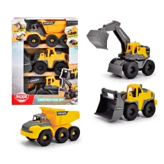 imagen de Set de 3 vehículos de construcción Volvo - Dickie Toys 2
