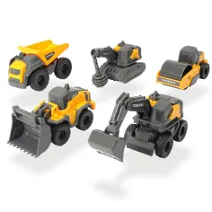 imagen de Set de 5 mini excavadoras Volvo - Dickie Toys 2