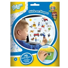 Set de adhesivos para ventanas: Granja - Totum