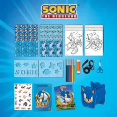 imagen de Set de colorear creativo Sonic en bolsa – Lisciani 3
