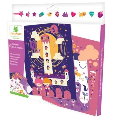 Set de creación de imágenes con pegatinas - Cuentos