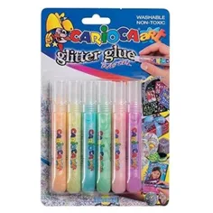 Set de decoración brillante perlado de 6 unidades - Carioca