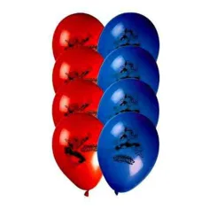 Set de globos de Spiderman 8 unidades