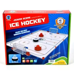 Set de hockey de mesa con pista y disco
