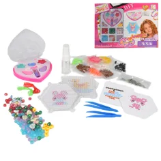 Set de niña: set de maquillaje y joyería 2 en 1 con accesorios