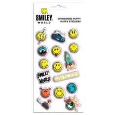 Set de pegatinas 3D de Smiley en un tamaño de 10x22cm