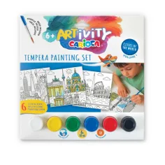 Set de pintura tempera ARTivity 6x10ml - América - Carioca