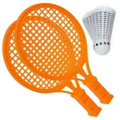 Set de raquetas de bádminton portátil con volante en varias versiones