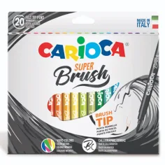 Set de rotuladores de punta de pincel de 20 unidades - Carioca
