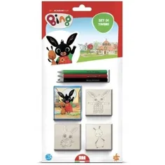 Set de sellos Bing con lápices - Multiprint