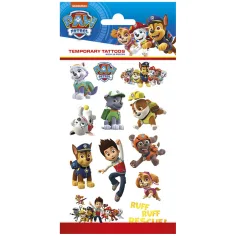 Set de tatuajes con diseño de Patrulla Canina - Totum