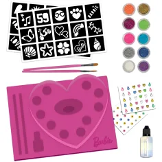 imagen de Set de tatuajes de brillo de Barbie - Lisciani 2