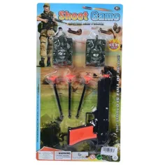 Shoot Game: Set de armas con ventosas y tanques