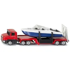 SIKU Camión con bote de motor juego 1/87