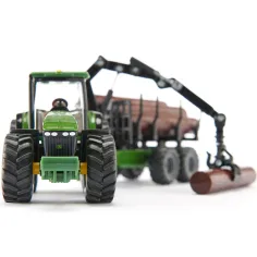 imagen de SIKU tractor de transporte de troncos John Deere 1/50 2