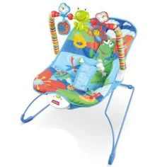 Silla de descanso vibrante y musical con diseño de rana