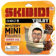 Skibidi Toilet WC sorpresa minifigura set 1ud