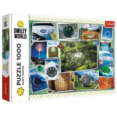 Smiley World Sonríe en todo el mundo puzzle de 1000 piezas - Trefl