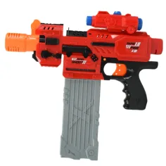 imagen de Sniping: Arma de dardos de esponja eléctrica transformable con balas y diana 79cm 10