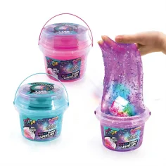 So Slime cubo de slime cósmico iluminado por LED en varias versiones