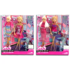 Sofi Fashion Show muñecas de moda con accesorios en 2 versiones
