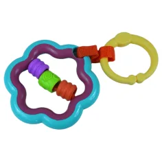 imagen de Sonajero y mordedor de bebé colgante colorido 2