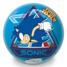 imagen de Sonic balón de goma azul BioBall 23cm - Mondo Toys 2