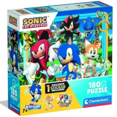 Sonic, el erizo 180 piezas HQ puzzle - Clementoni