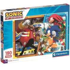 Sonic el erizo 180 piezas super puzzle - Clementoni