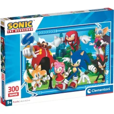 Sonic el erizo 300 piezas Super puzzle - Clementoni
