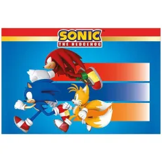 Sonic el erizo mantel de plástico 120x180cm