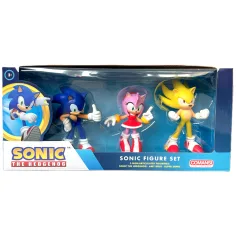 Sonic el erizo set de figuras de 3 piezas - Comansi
