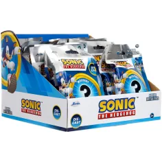 Sonic: Figura de metal sorpresa Nano Metalfigs, varios, 1 unidad - Jada Toys