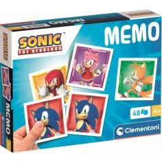 Sonic juego de memoria de 48 piezas - Clementoni